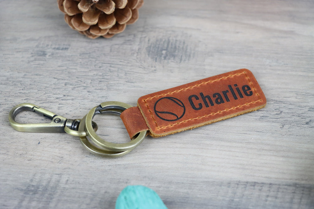 Personalized Tennis Keychains-Lucasgift