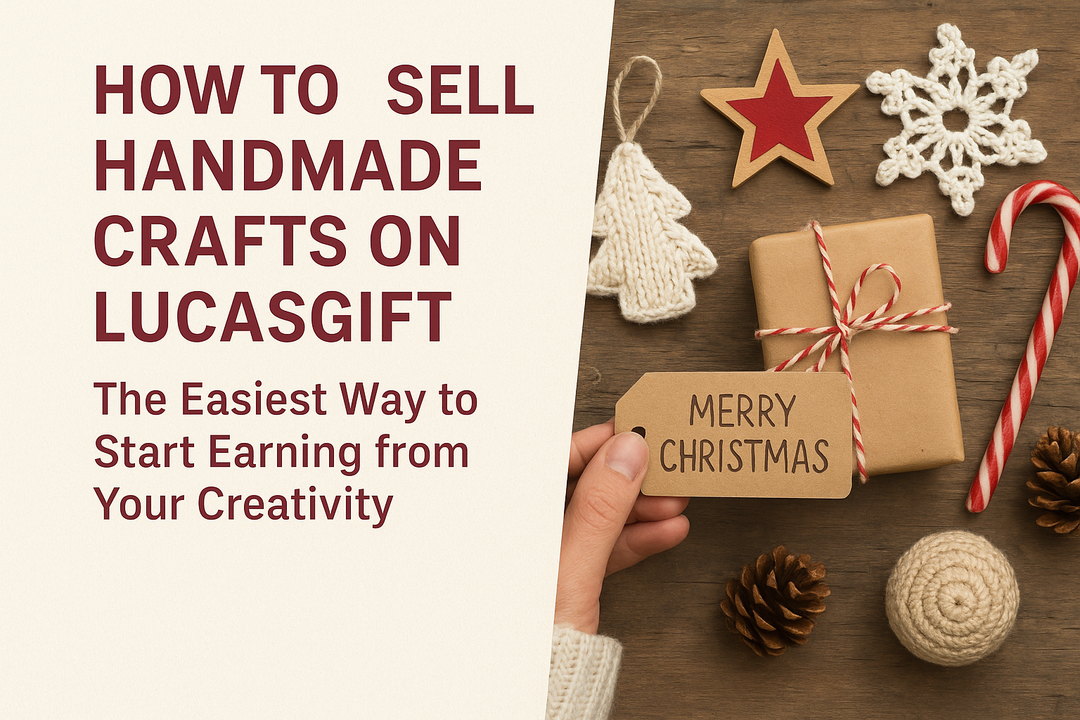 How to Sell Handmade Crafts on Lucasgift: The Easiest Way to Start Earning from Your Creativity
