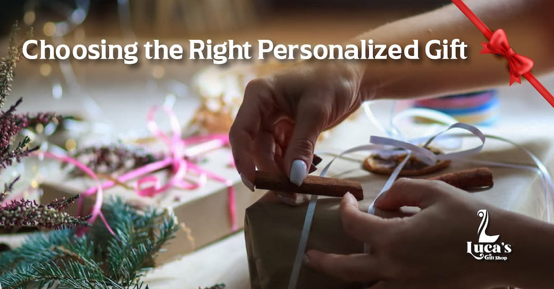 Choosing the Right Personalized Gift - A woman preparing a gift 