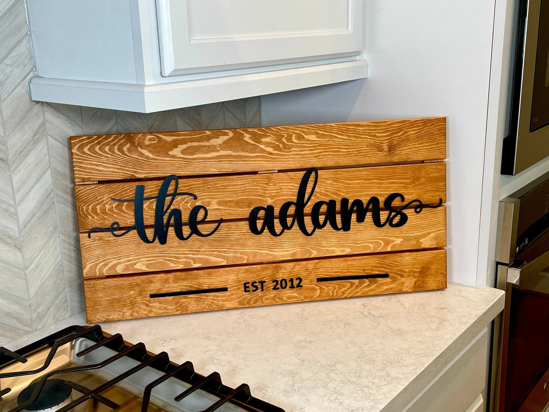 Personalized Wooden Wedding Signs Collection Cover on Lucasgift