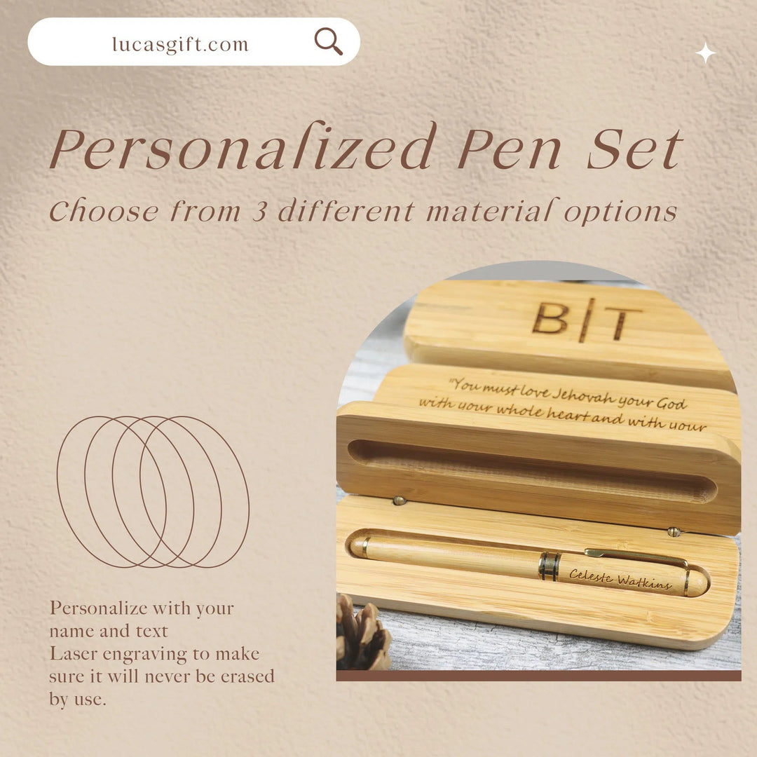 Personalized Pens Collection Cover on Lucasgift