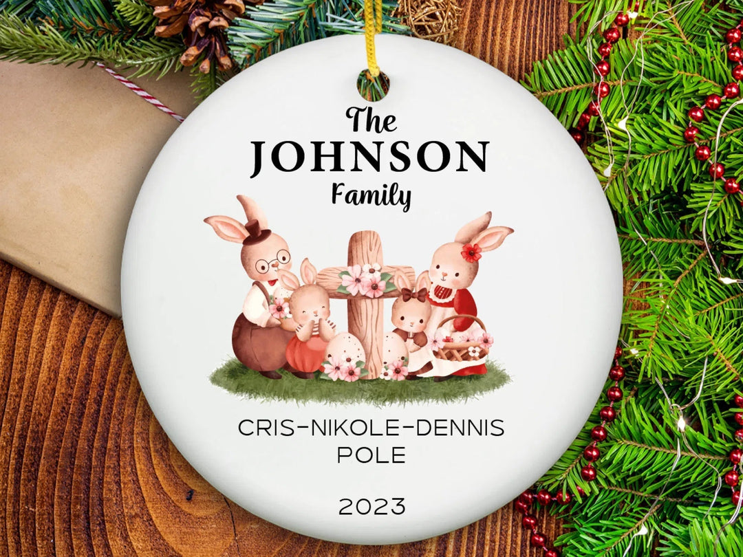 Personalized Family Ornaments Collection Cover on Lucasgift