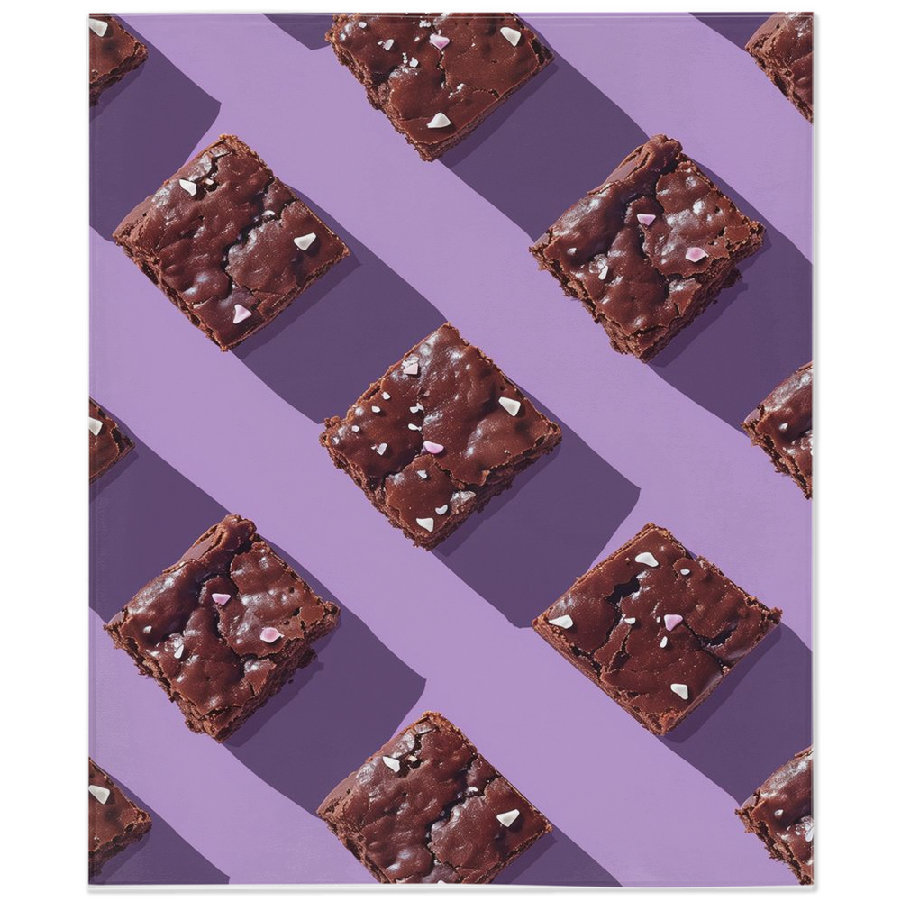 Who wants some Brownies?-50x60 inch-Single Sided on Lucasgift