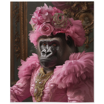 Pink Gorilla-50x60 inch-Single Sided on Lucasgift
