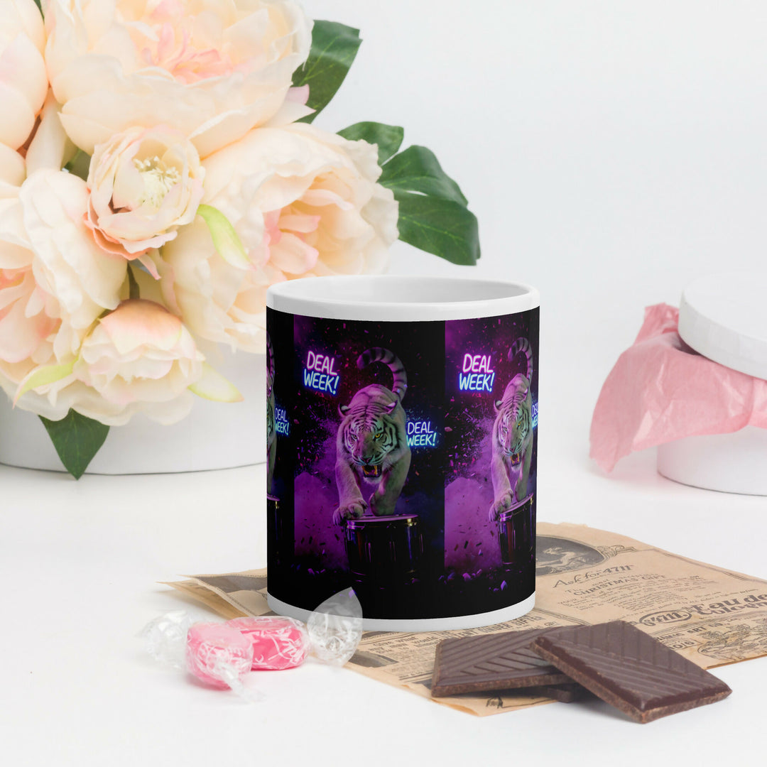 When The Beat Calls – Tiger Drum Mug- on Lucasgift