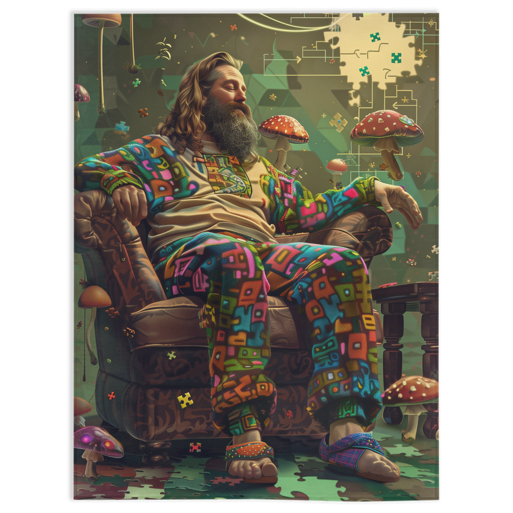 The LS Dude-30x40 inch-Single Sided on Lucasgift