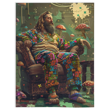 The LS Dude-30x40 inch-Single Sided on Lucasgift