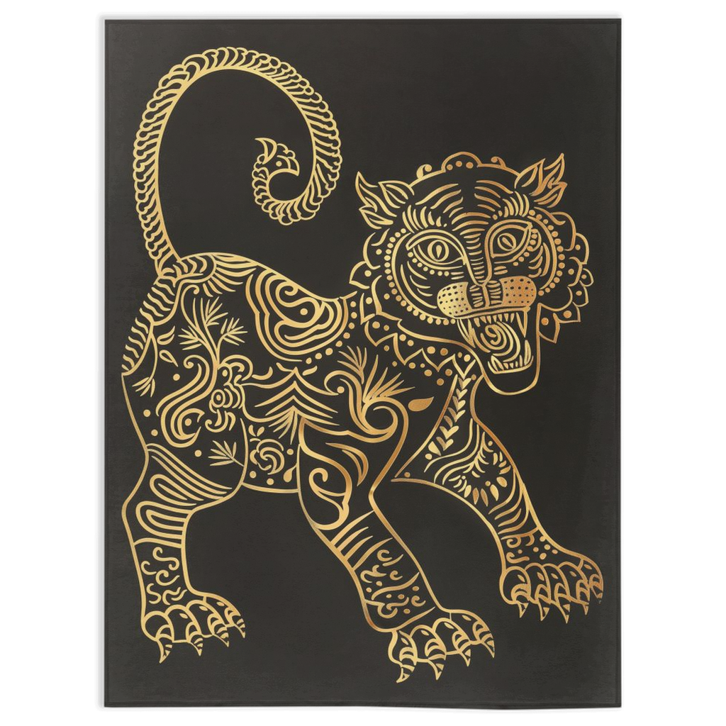 Why so angry tiger?-30x40 inch-Single Sided on Lucasgift