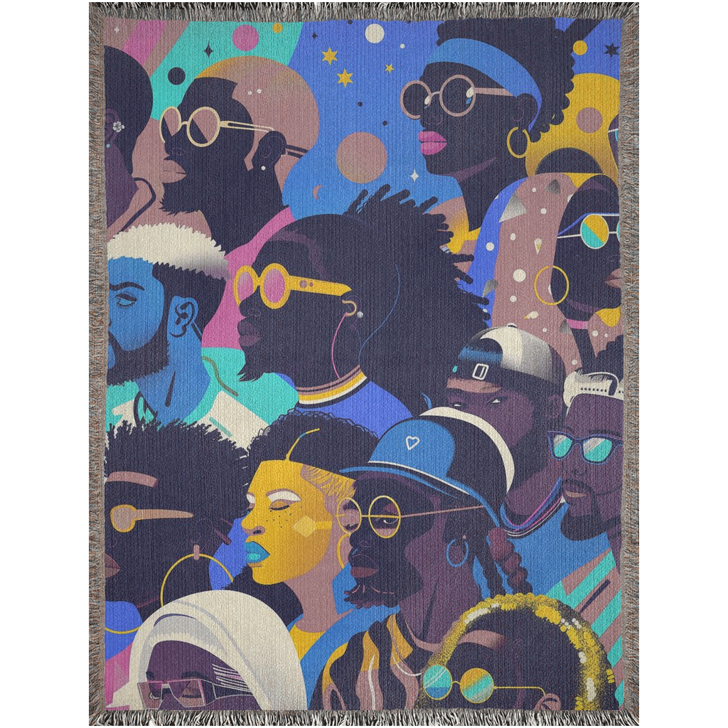Black Folks-60x80 inch-Graphics on Lucasgift