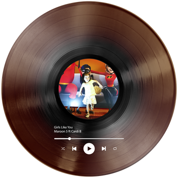 Personalized Vinyl Record with Photo - Acrylic Song Plaque - Anniversary Gift for Friends - Birthday Gift for Her Him- on Lucasgift