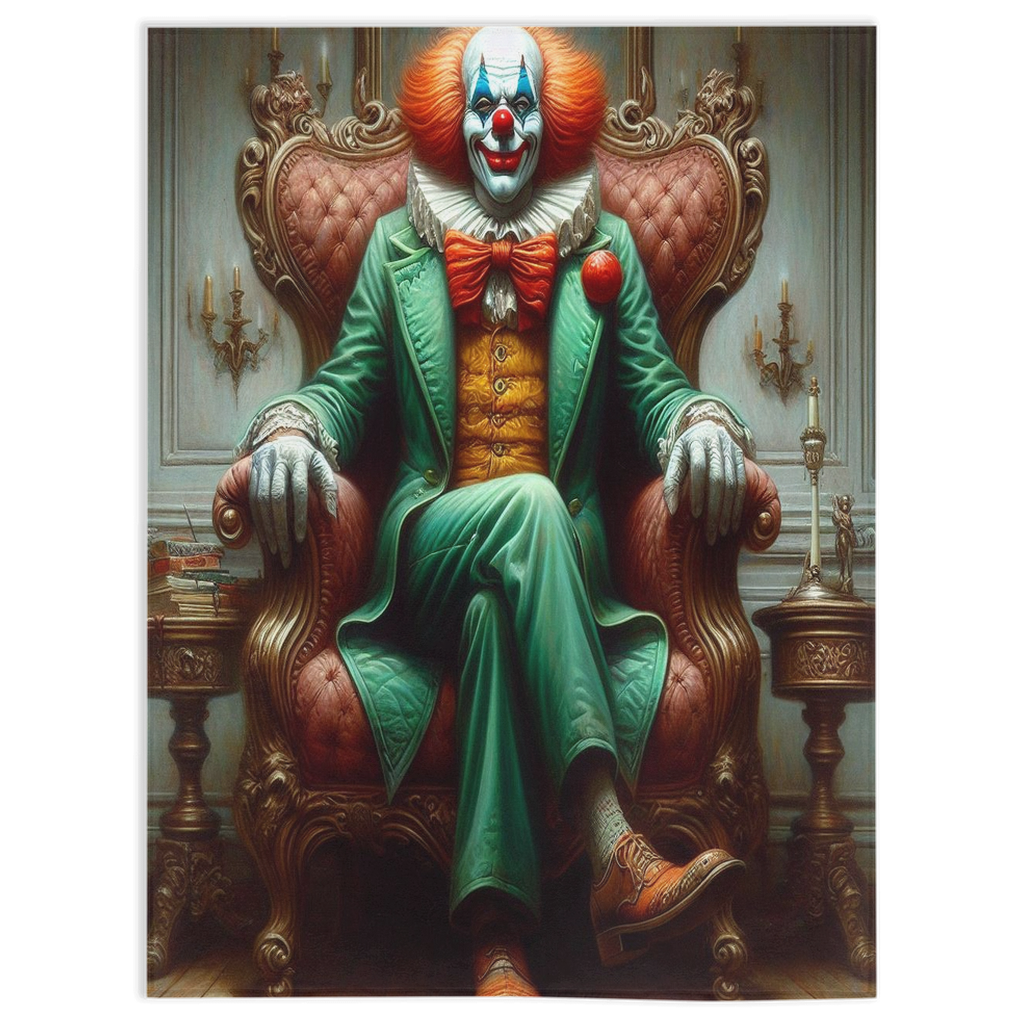 Clown-30x40 inch-Single Sided on Lucasgift