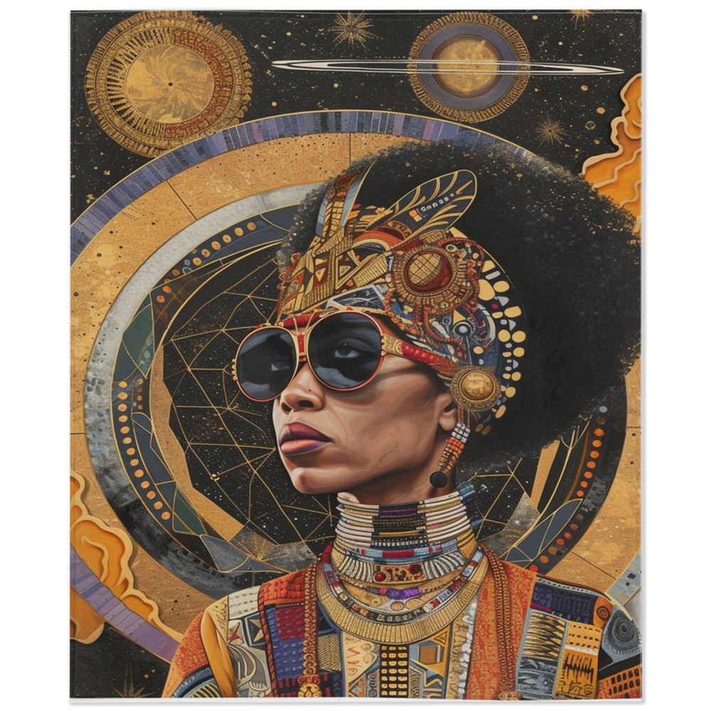 Black Heroine-50x60 inch-Single Sided on Lucasgift