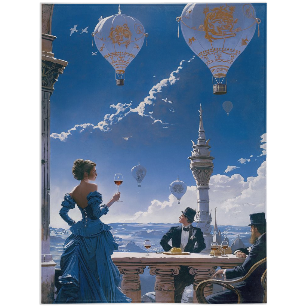 The weather is quite balloony today-60x80 inch-Single Sided on Lucasgift