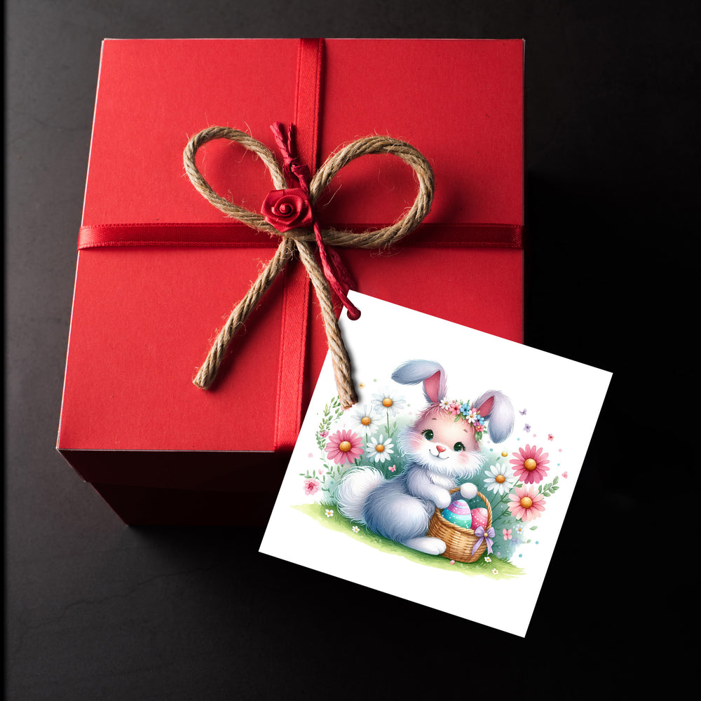 Cute Easter Chickens Egg Basket Holiday Card-Lucasgift