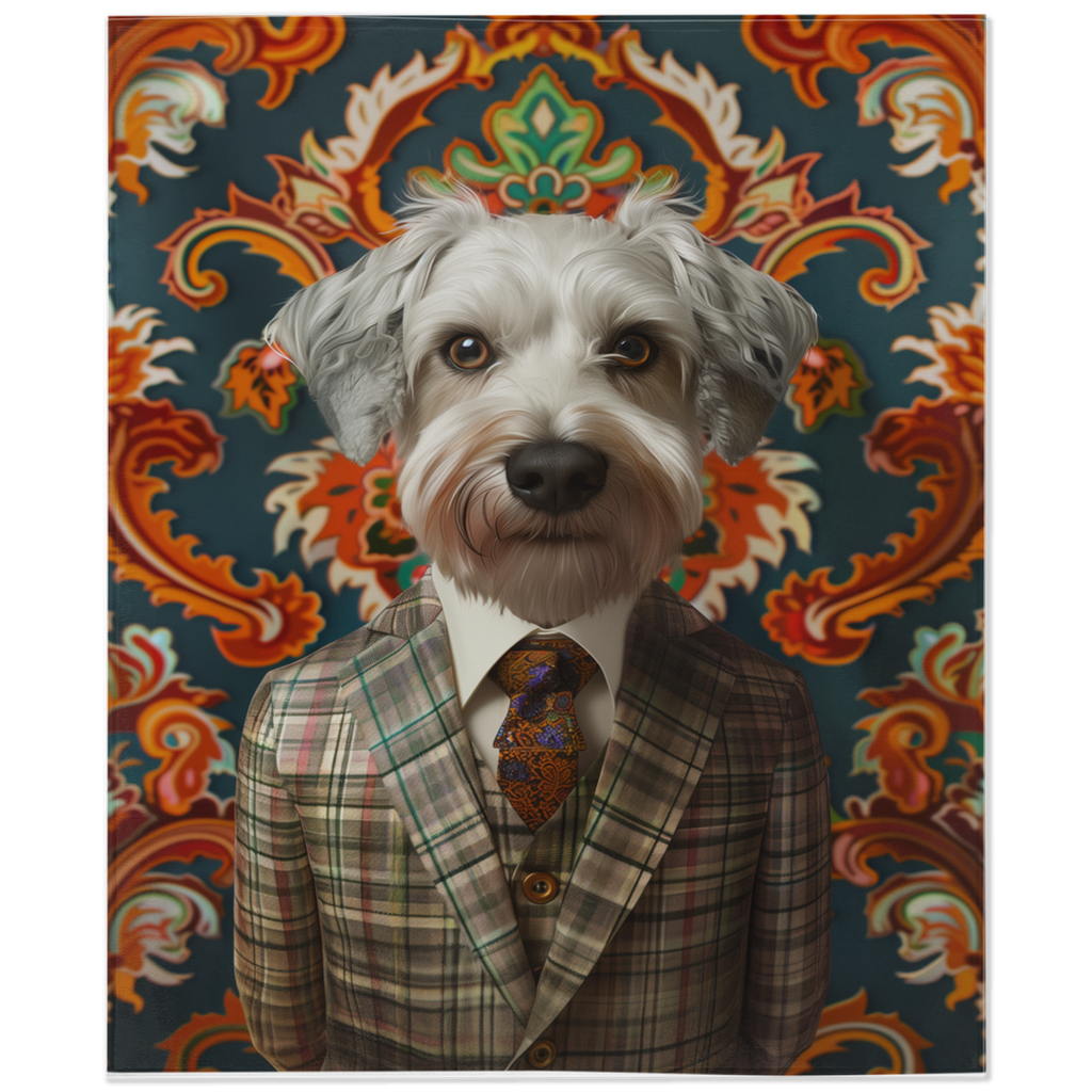 Da Dandy Dog-50x60 inch-Single Sided on Lucasgift