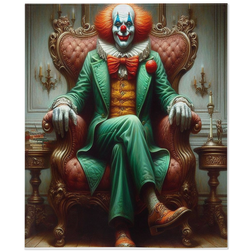 Clown-50x60 inch-Single Sided on Lucasgift