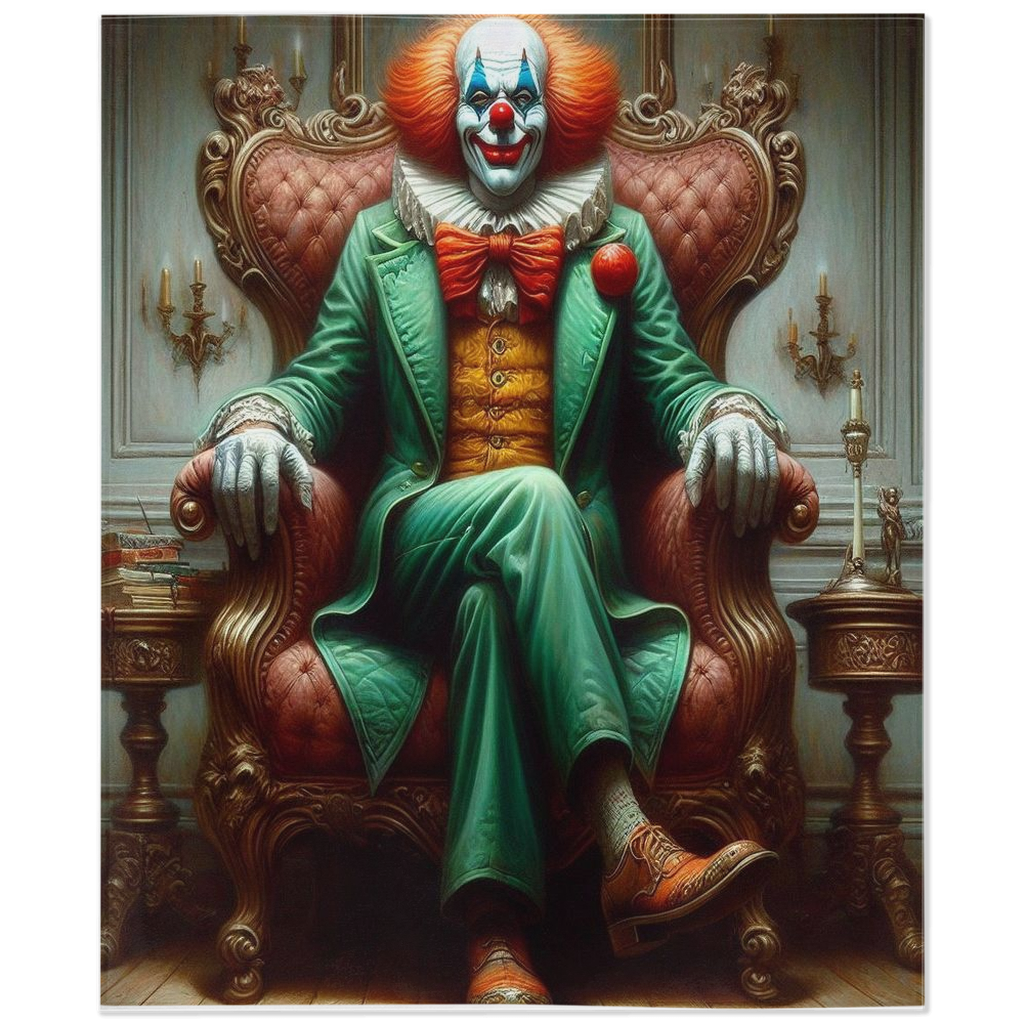 Clown-50x60 inch-Single Sided on Lucasgift