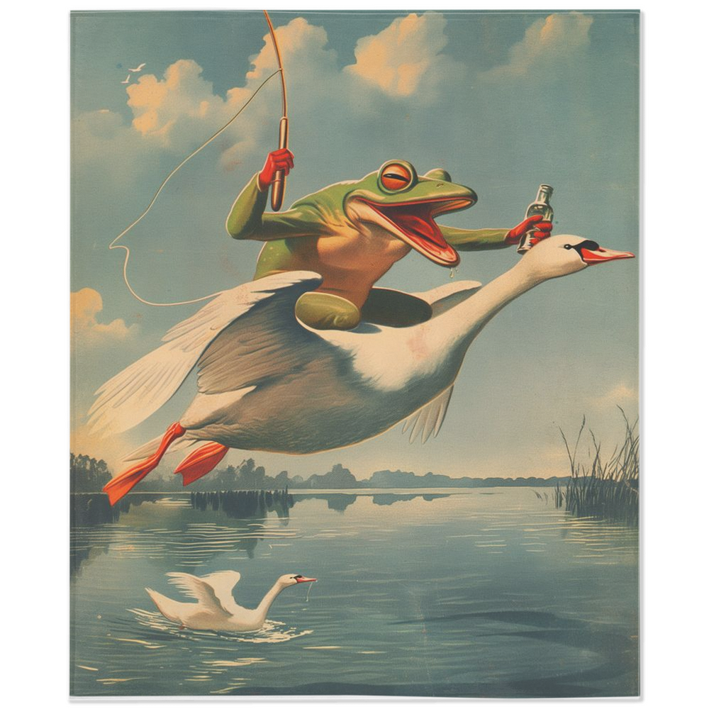 Buckle up fellas!-50x60 inch-Single Sided on Lucasgift