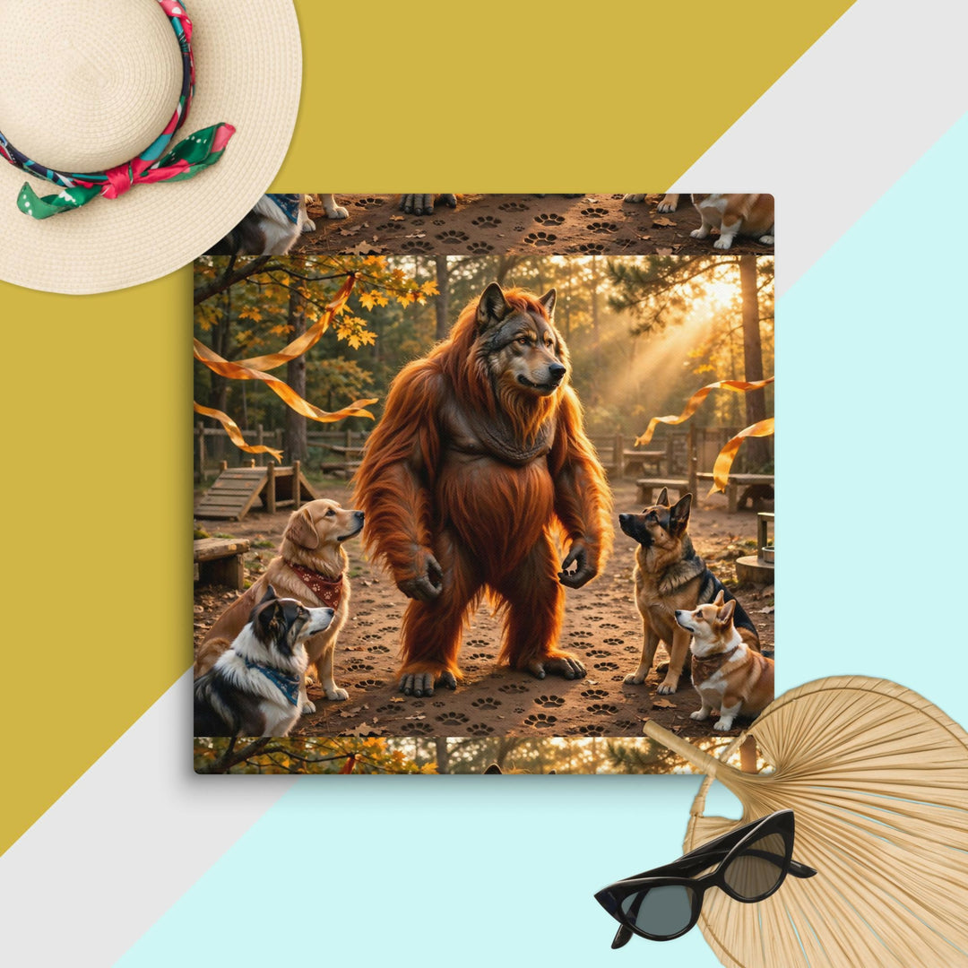 The Gentle Woodland Guardian Canvas