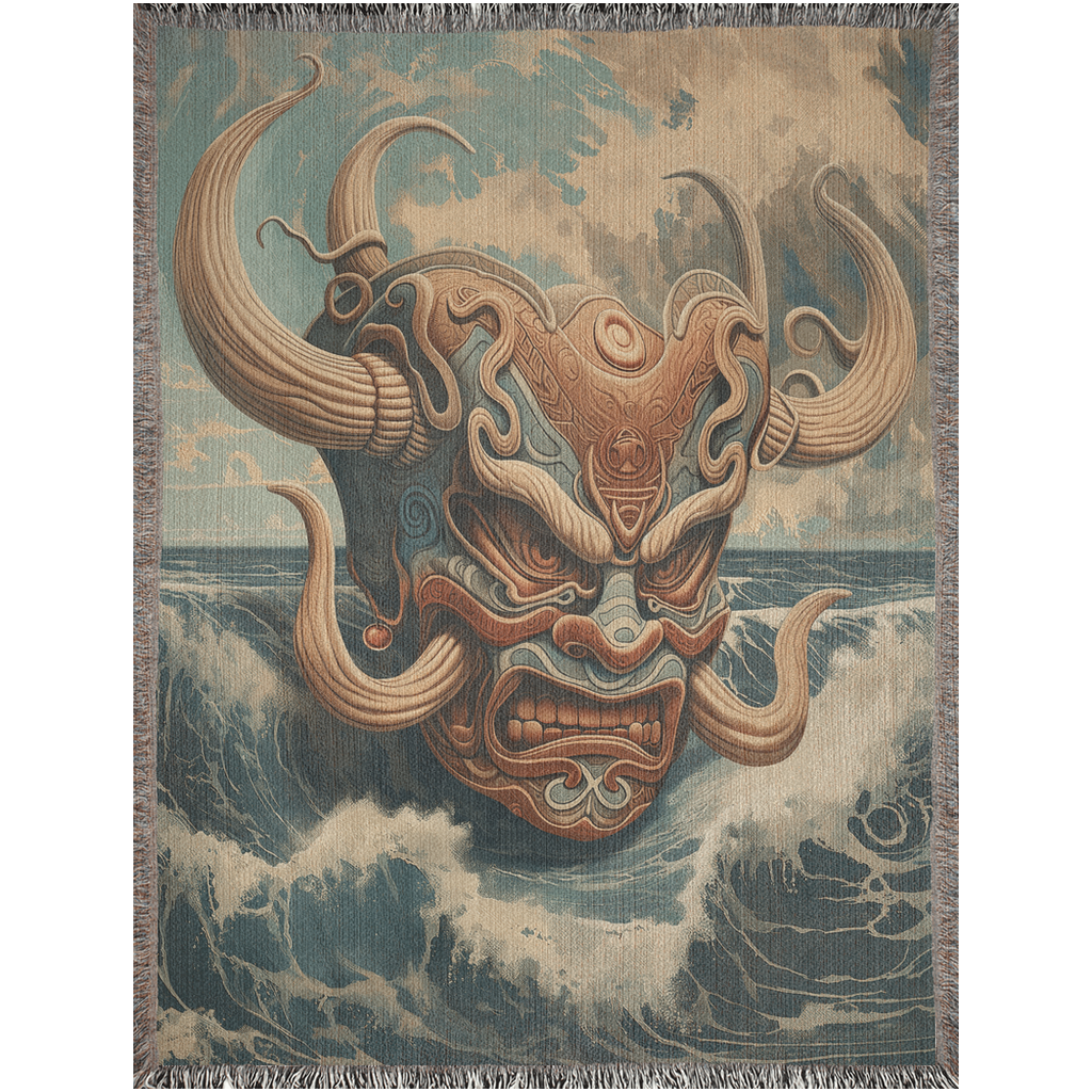 Surfing Demon-60x80 inch-Graphics on Lucasgift