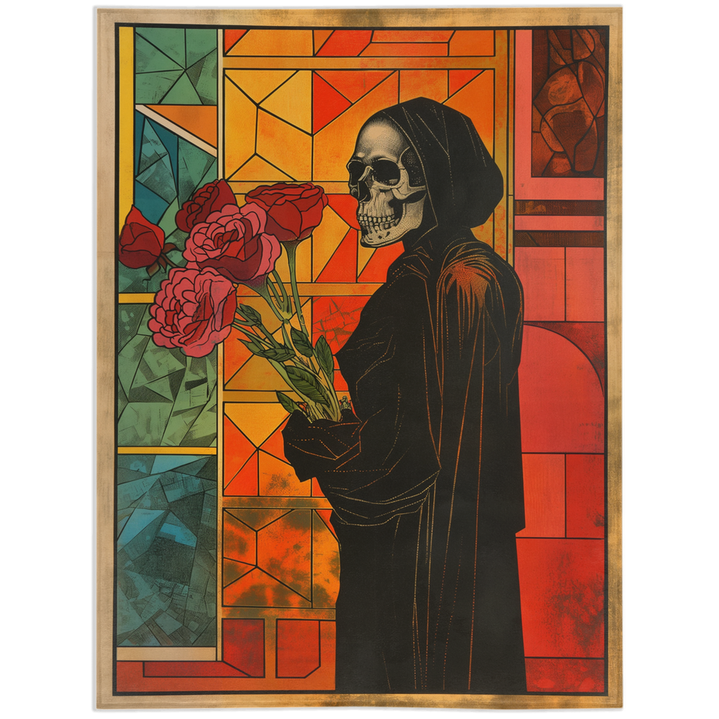 Death is a beautiful woman-60x80 inch-Single Sided on Lucasgift