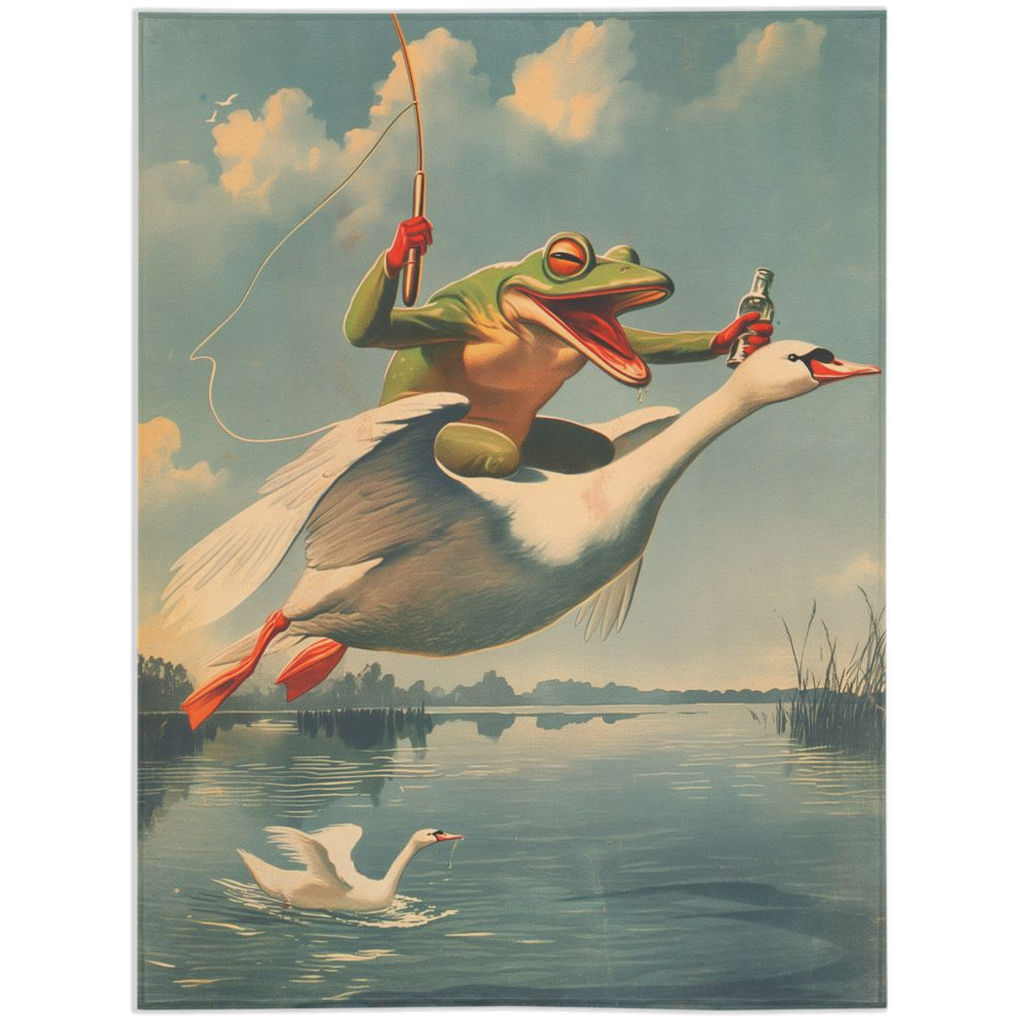 Buckle up fellas!-60x80 inch-Single Sided on Lucasgift