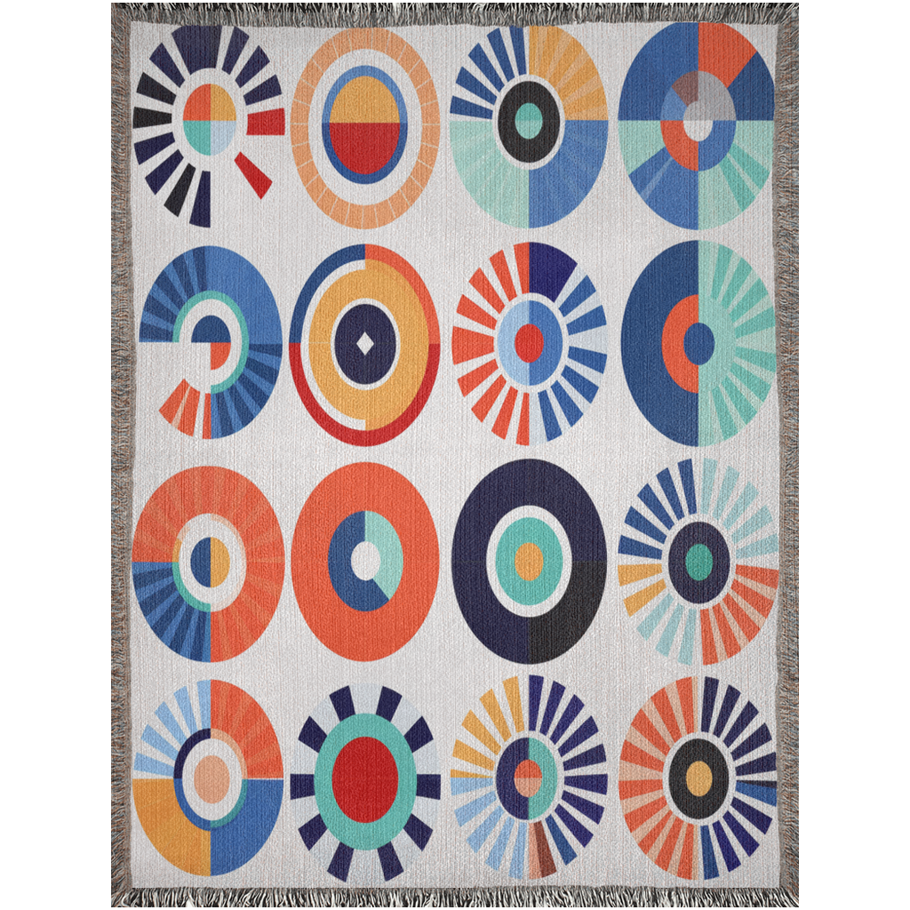 Instead of running, try looking at circles-60x80 inch-Graphics on Lucasgift