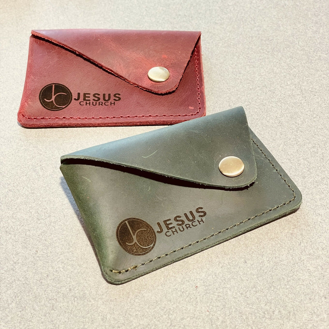 Pack of 100 BULK WALLETS, Personalized LEATHER Wallet