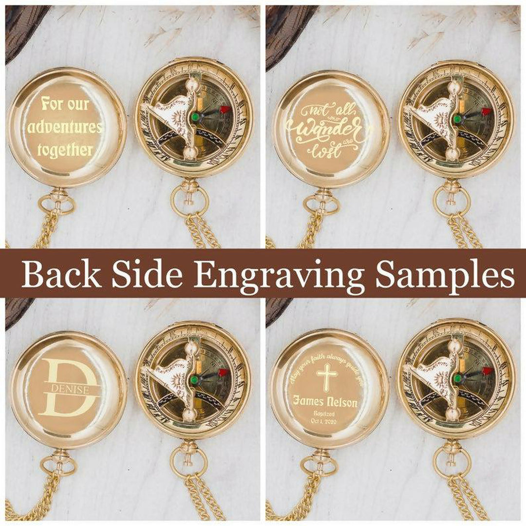 Compass - Personalized Compass - Baptism Gift - First Communion Gift Boy - Baptism Compass - Confirmation Gift - Engraved Compass- on Lucasgift