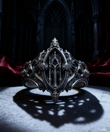 Eternal Choir Ring, Gothic Sterling Silver Cologne Cathedral, Hand-Carved Spire, Gargoyle Motifs, Altar Column Tracery, Dark Romantic Ring- on Lucasgift