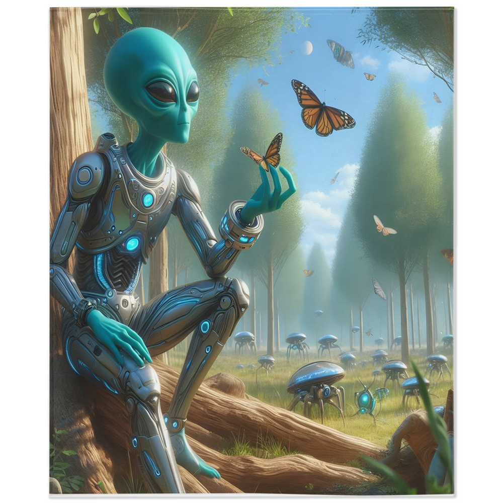 Sunny day in the park-50x60 inch-Single Sided on Lucasgift