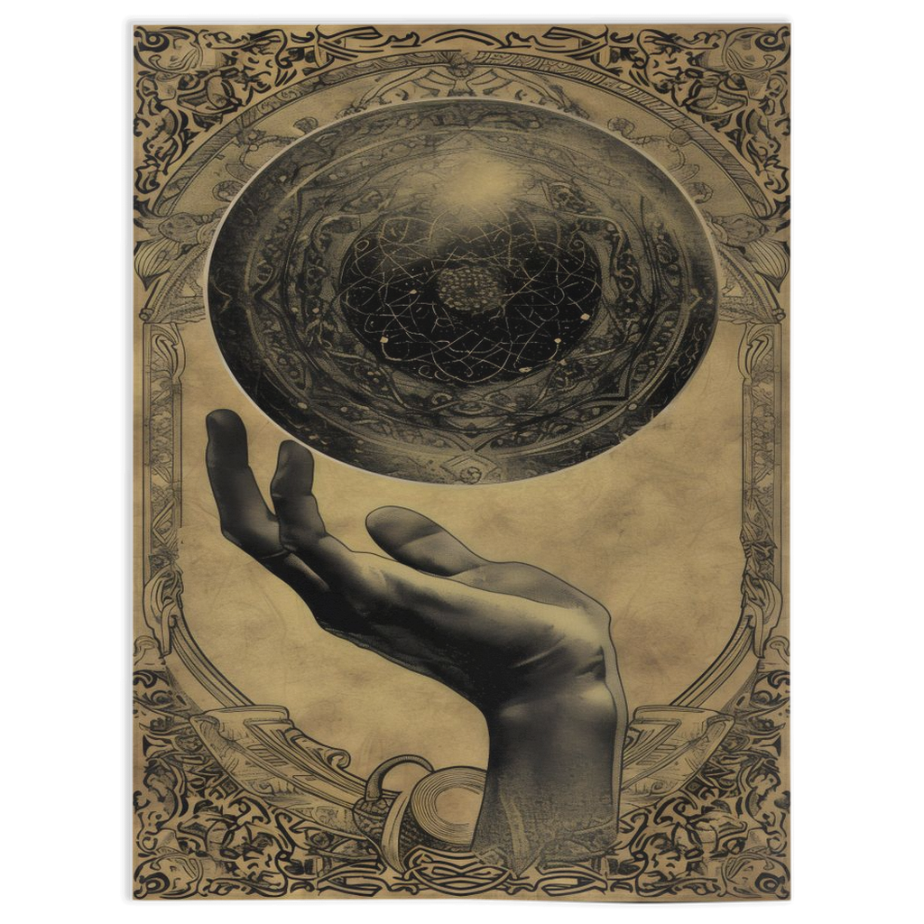 Take the world into your hands-30x40 inch-Single Sided on Lucasgift