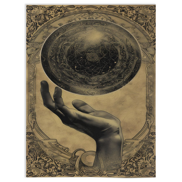 Take the world into your hands-30x40 inch-Single Sided on Lucasgift