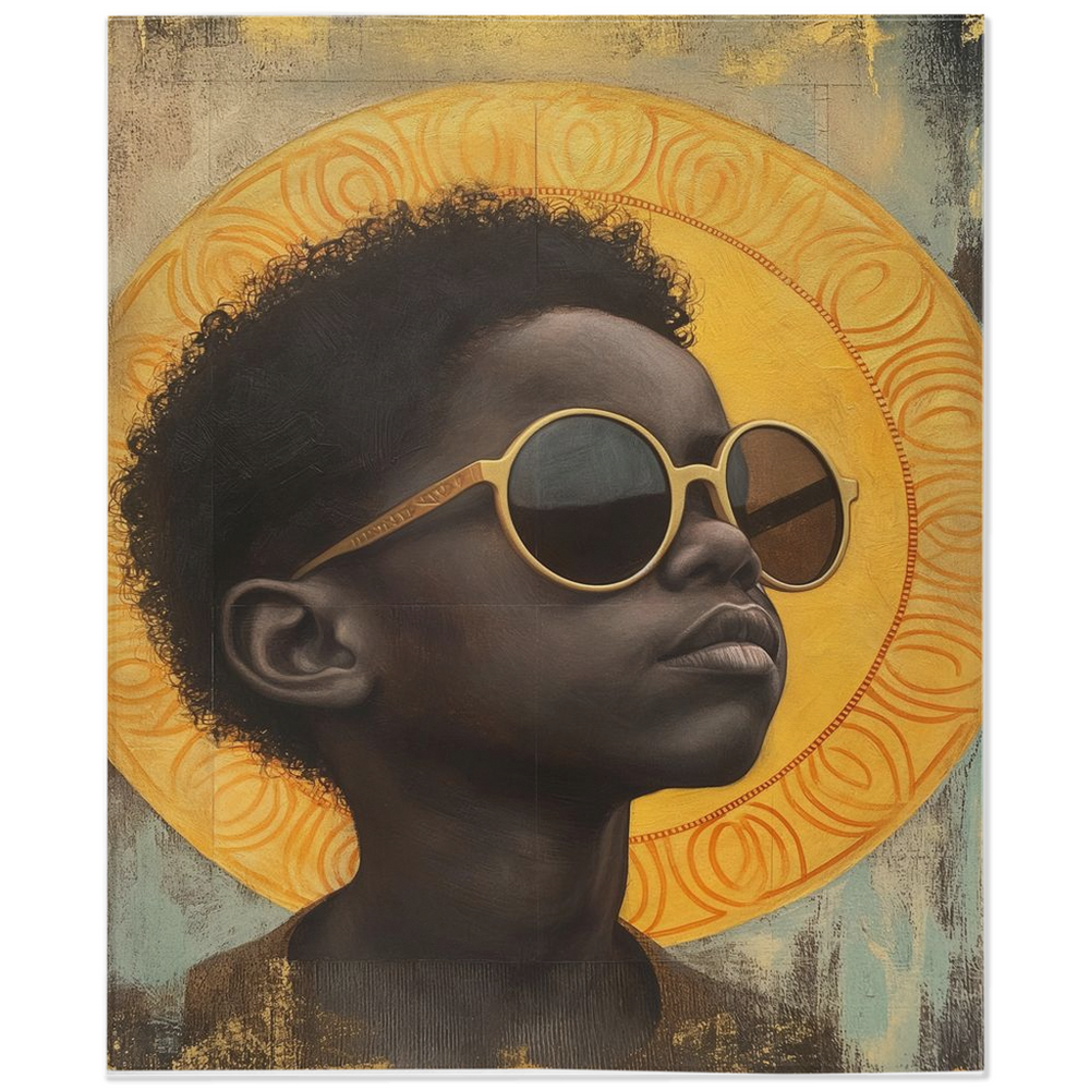 If the sun could reflect the future-50x60 inch-Single Sided on Lucasgift