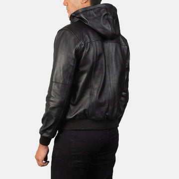 Handmade Leather Bomber Jacket for Men | Premium Genuine Leather Vintage Style Jacket
