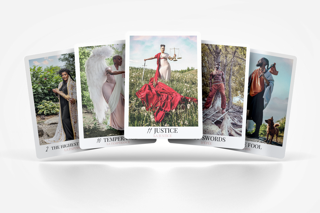 The Ebony Tarot deck- on Lucasgift
