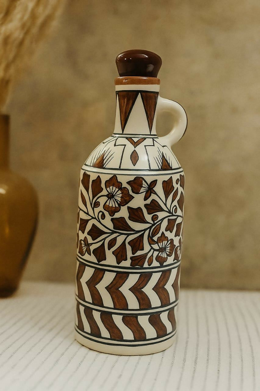 Indian Handcrafted Madhubani Art Dispenser- on Lucasgift
