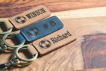Soccer Keychain, Soccer Team Gifts, Soccer Senior Night Gifts, Personalized Soccer Gifts, End of Season, Soccer Banquet- on Lucasgift