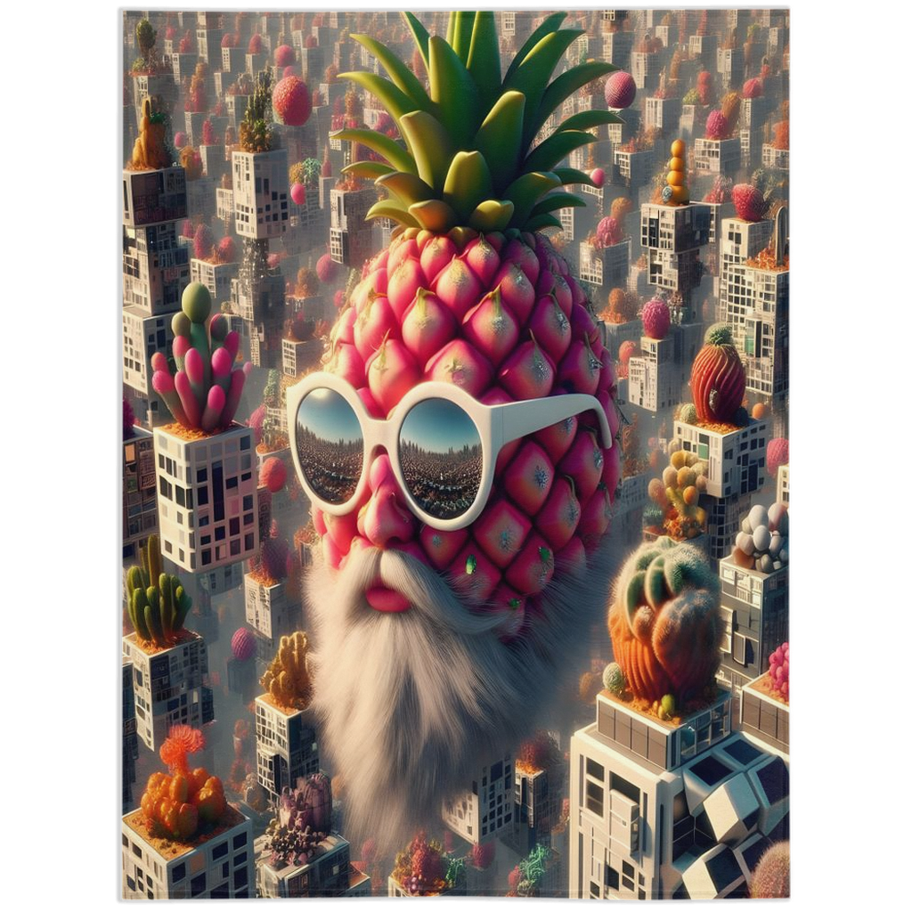 Hope he doesn`t land on a pizza-60x80 inch-Single Sided on Lucasgift