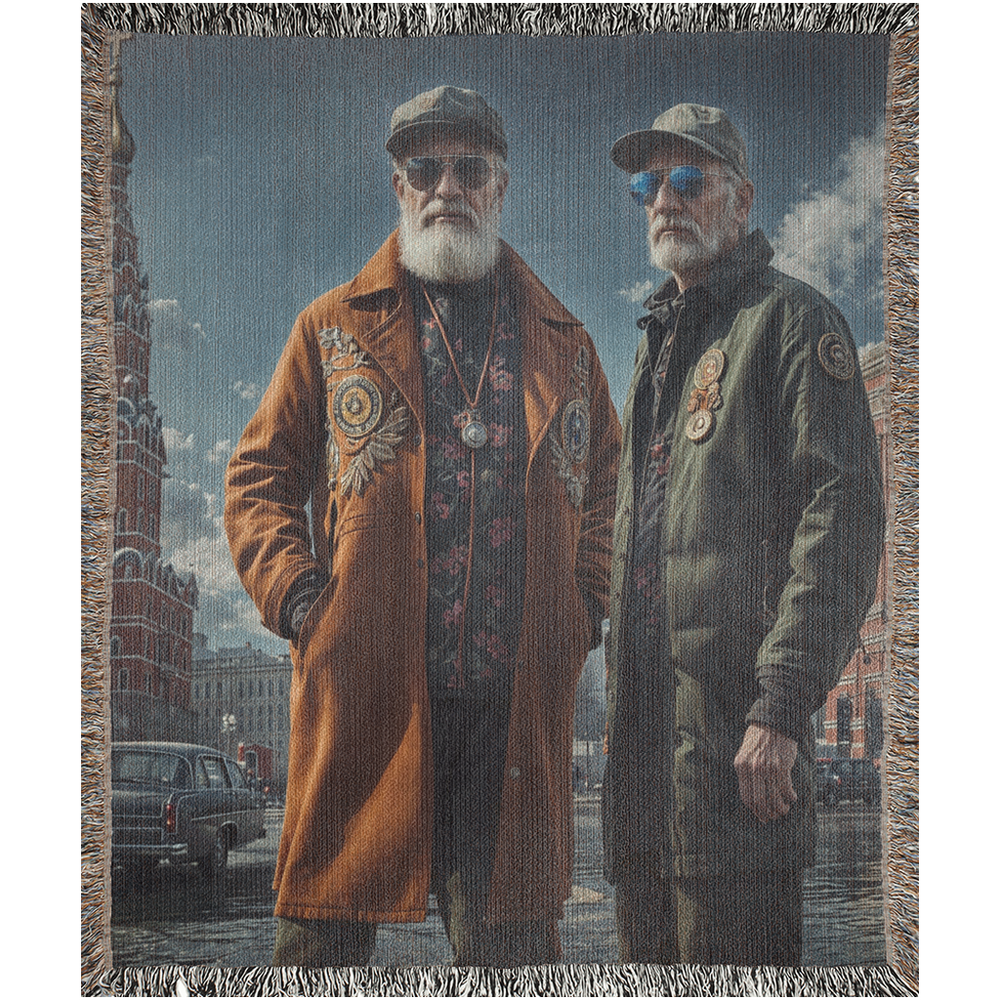 Nobody can upset these Russian hipsters-50x60 inch-Graphics on Lucasgift