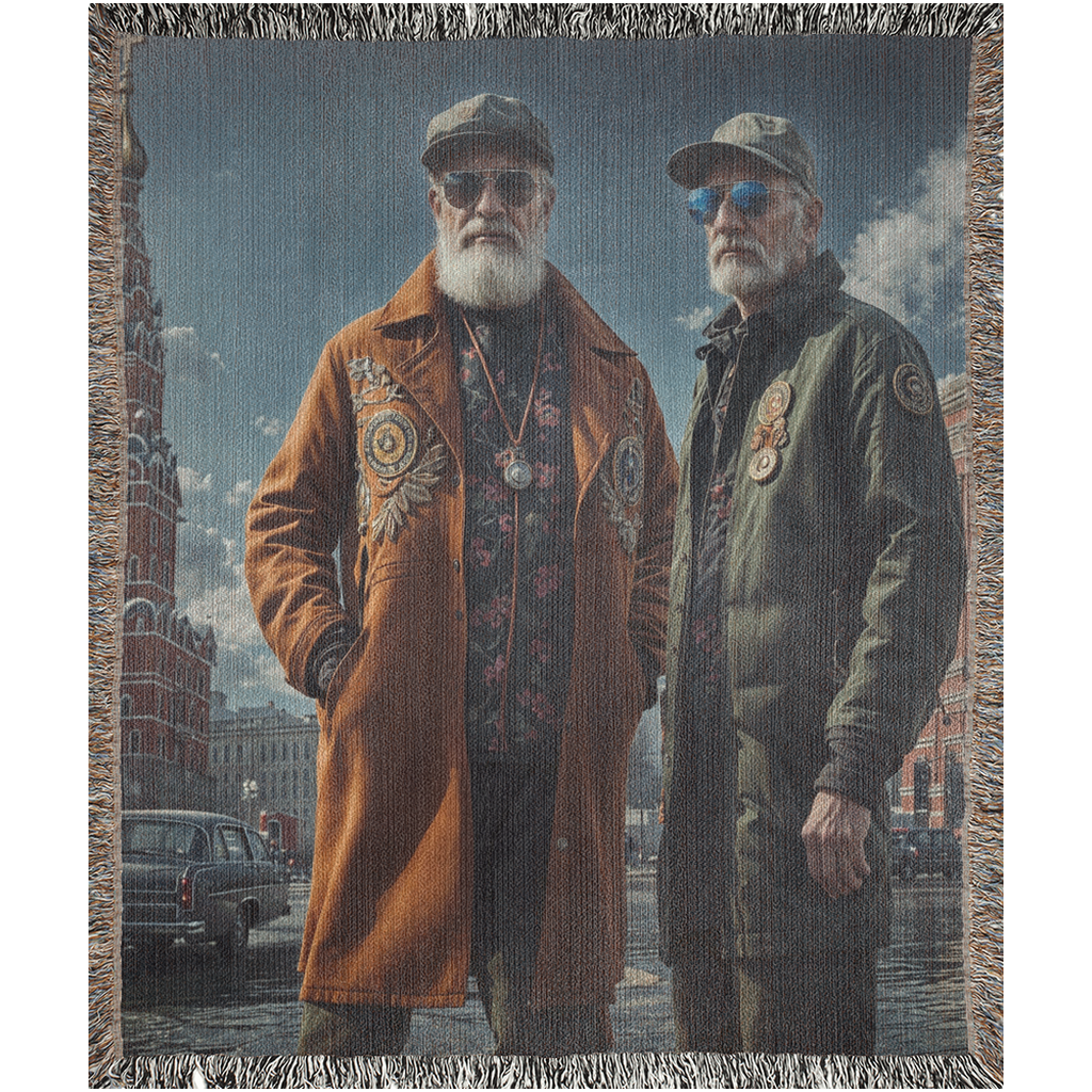 Nobody can upset these Russian hipsters-50x60 inch-Graphics on Lucasgift