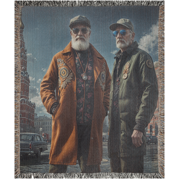 Nobody can upset these Russian hipsters-50x60 inch-Graphics on Lucasgift