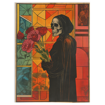 Death is a beautiful woman-30x40 inch-Single Sided on Lucasgift