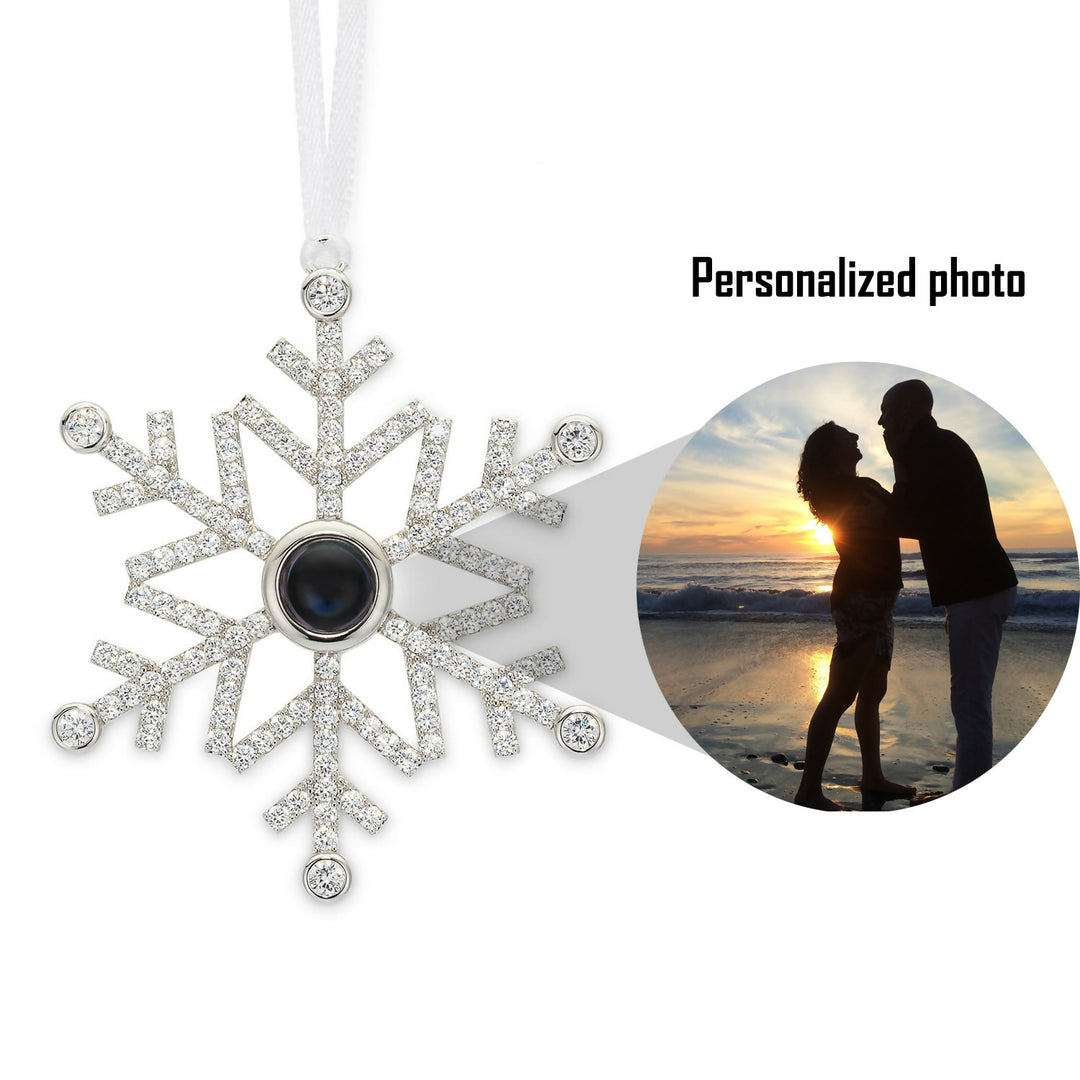 Personalized Snowflake Photo Ornament-Multicolor Custom Picture Christmas Tree Ornament Nice Christmas Gifts Christmas Decoration Pendant- on Lucasgift
