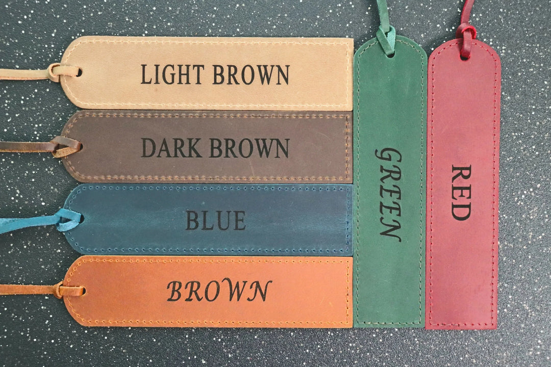 BULK LEATHER GIFTS, Bulk Gifts for Employees, Bulk Gift for Clients, Leather Bookmark, Bulk Gift for Students, Bulk Gift for Customers-Lucasgift