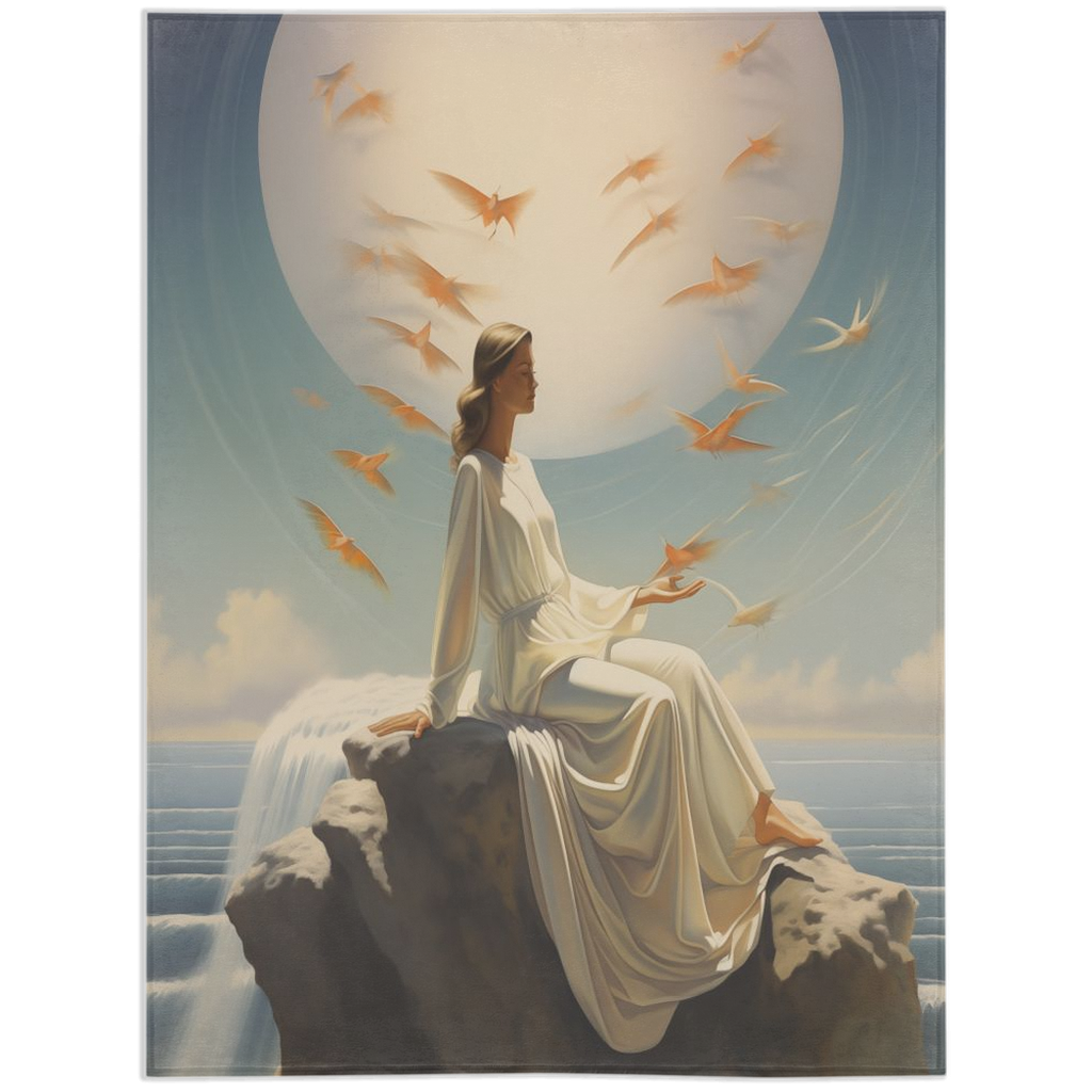 Sunbathing-60x80 inch-Single Sided on Lucasgift