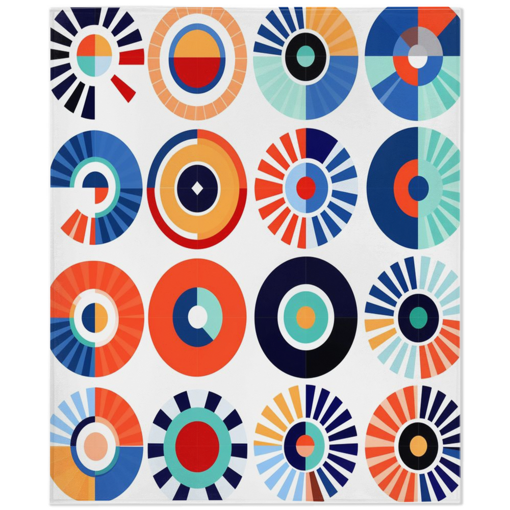 Instead of running, try looking at circles-50x60 inch-Single Sided on Lucasgift