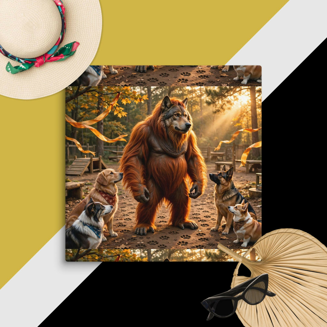 The Gentle Woodland Guardian Canvas