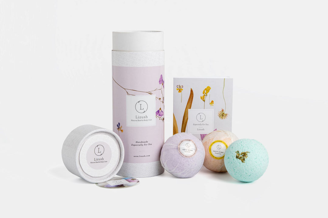Bath Bomb, Spa Gift Set, Unique gift for Her, Gift for Mother, Care Package, Shower Bombs in a Tube, Relaxation Gift, BFF..- on Lucasgift