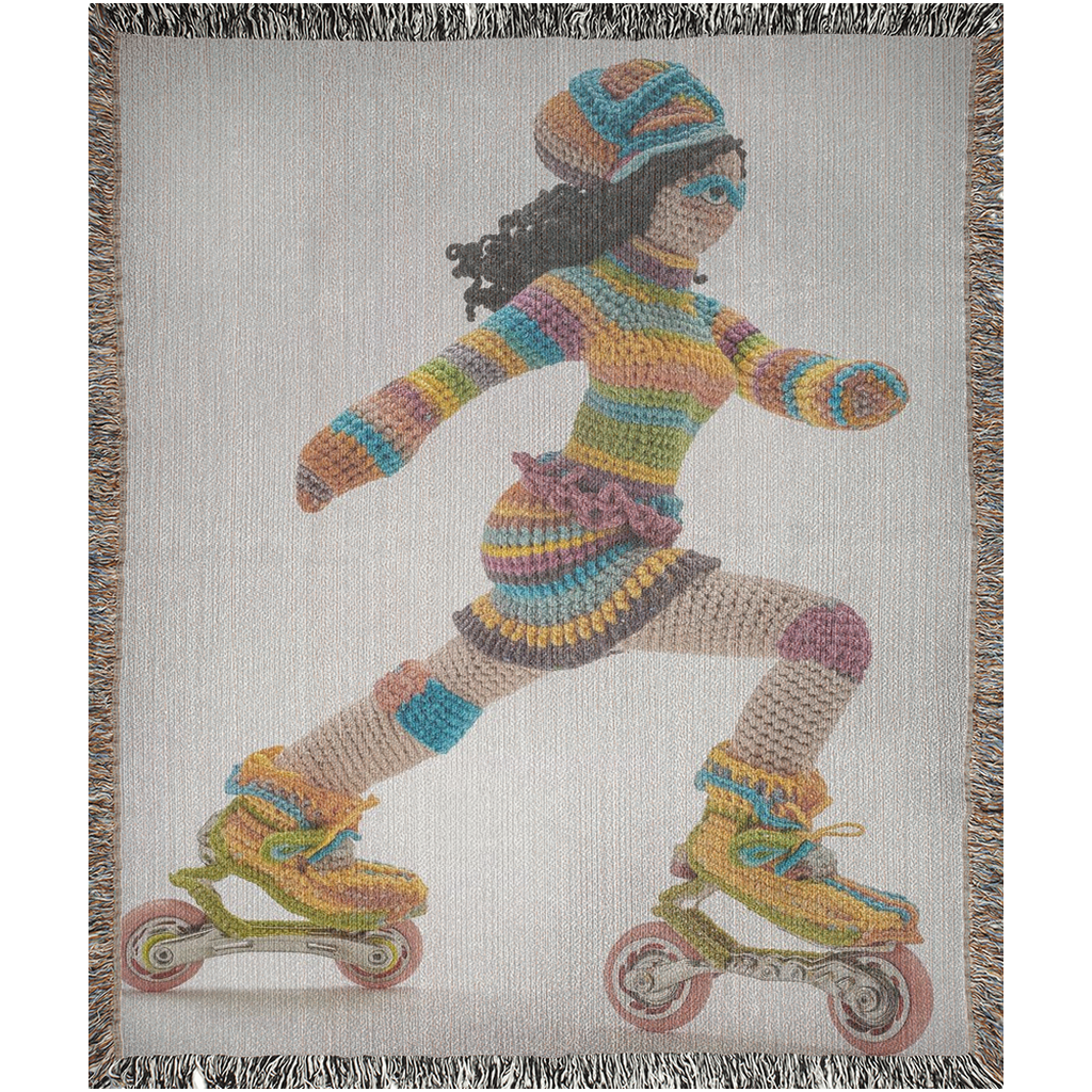 A Rollerskating Jam-50x60 inch-Graphics on Lucasgift